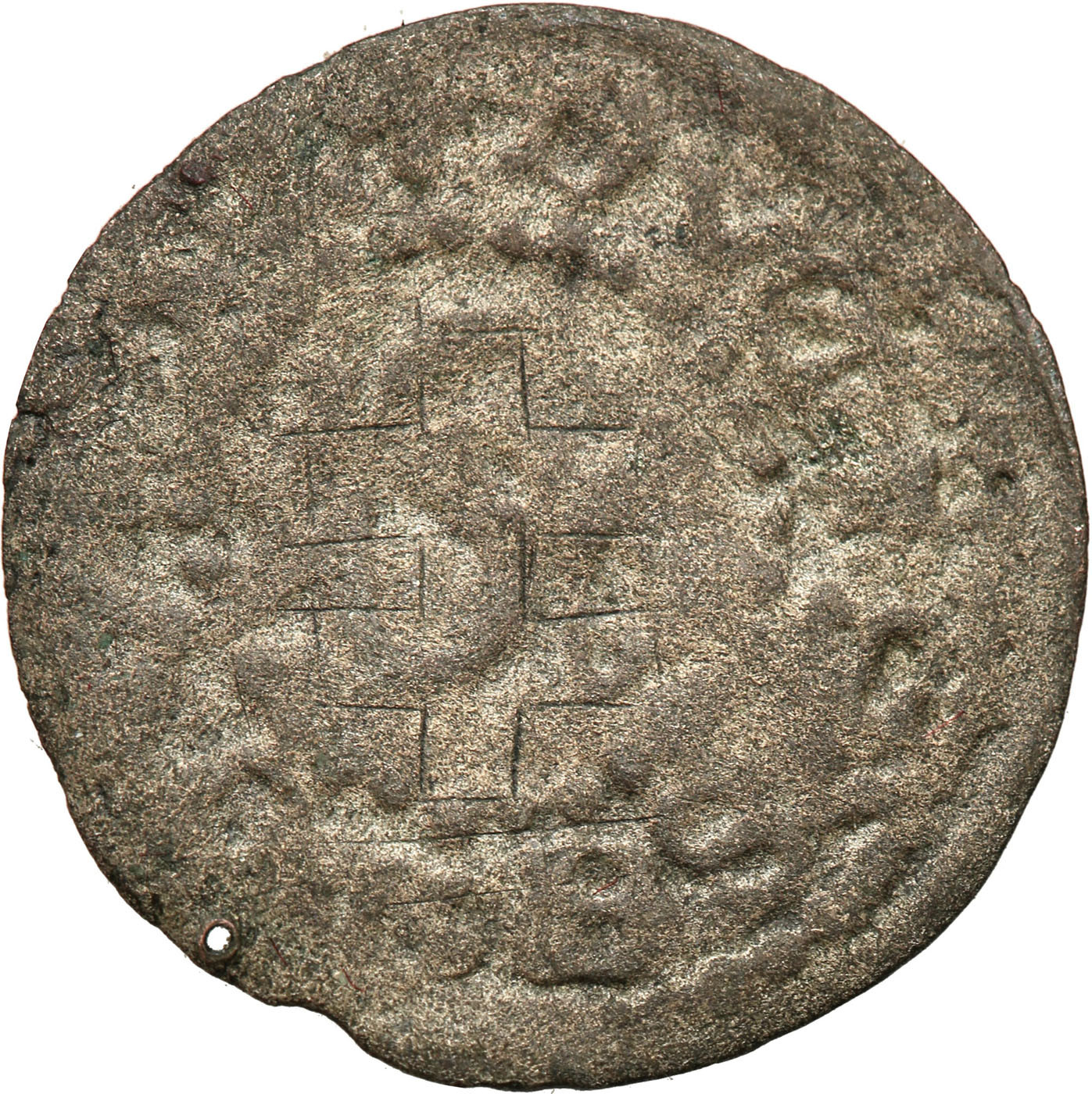 Siemowit IV Mazowiecki (1374-1425). Trzeciak bez daty, Płock, RZADKOŚĆ R6 - A.R. (Antoni Ryszard)
